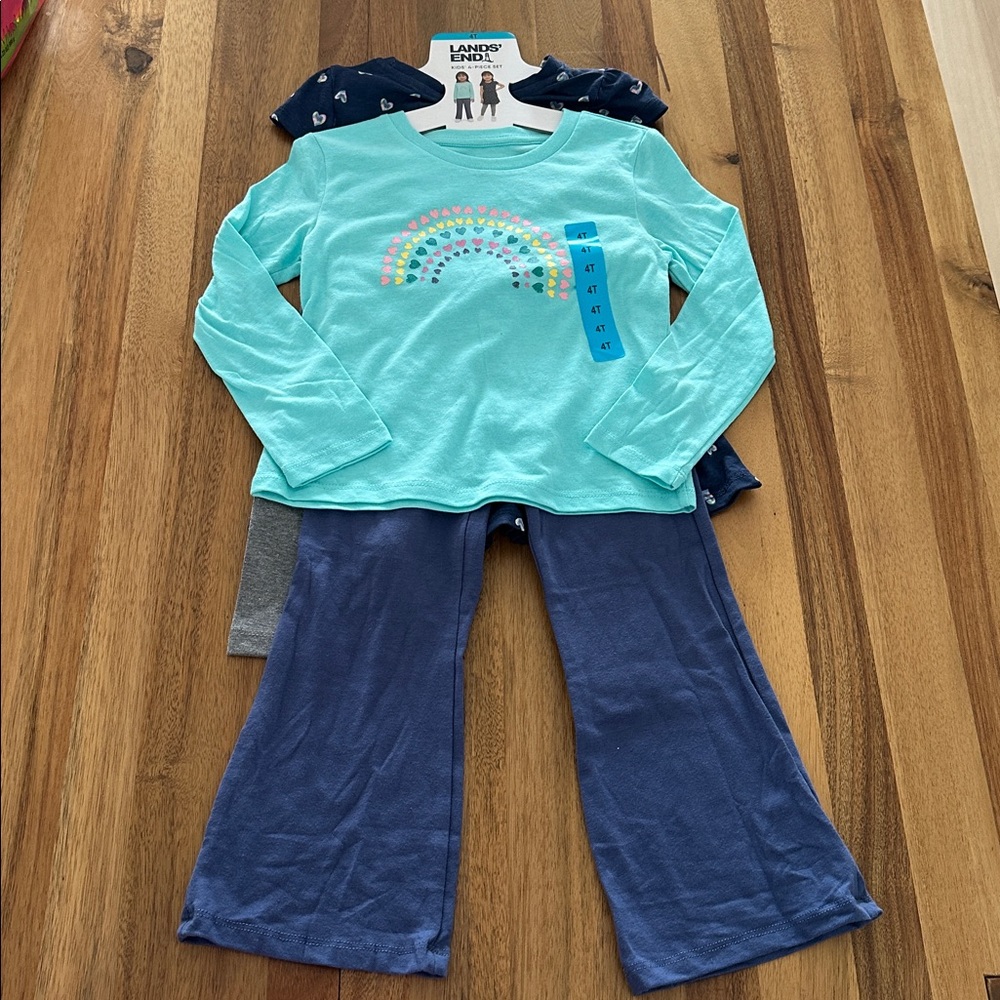 Lands' End Girls' 4-Piece Set
